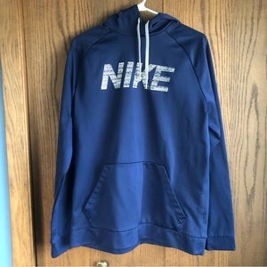 Nike dri-fit pullover hoodie size L